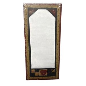 Main Street Press Quilted Hearts List Pad 1998 Lang Elizabeth Brownd Cottagecore